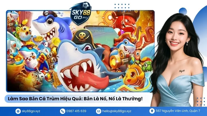 Làm Sao Bắn Cá Trùm Hiệu Quả Bắn Là Nổ, Nổ Là Thưởng!