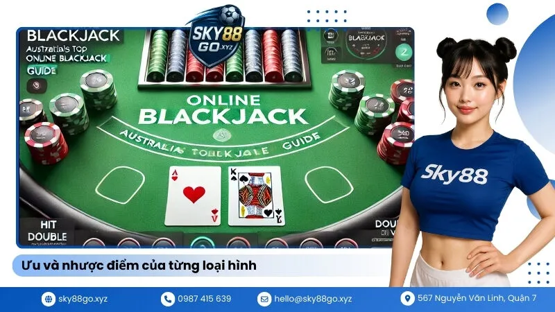 Ưu và nhược điểm của từng loại hình